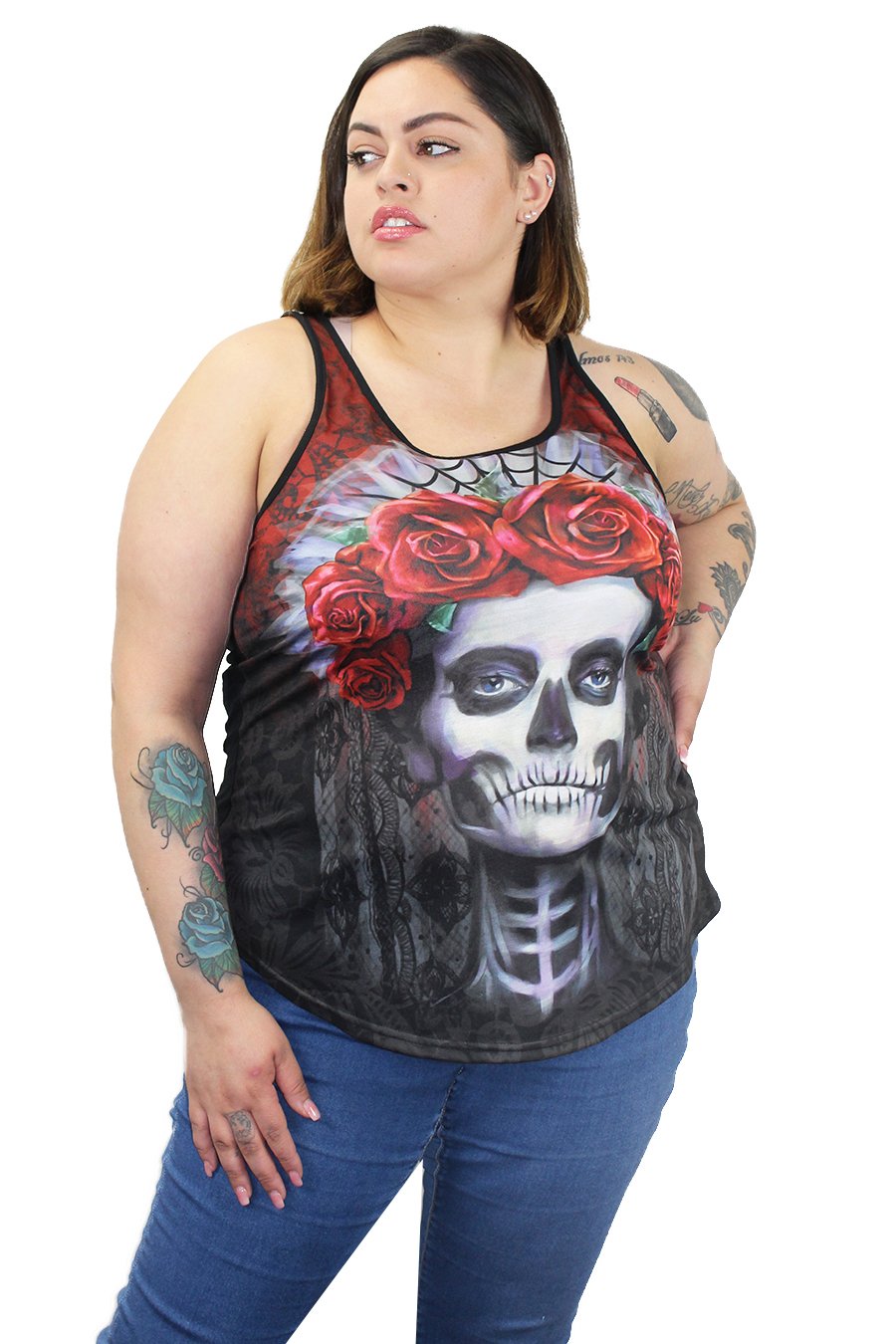 Dark Widow Razor Back Tank Top