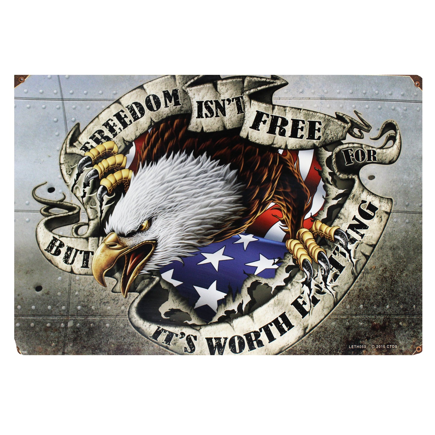 USA Eagle\ Vintage Metal Sign