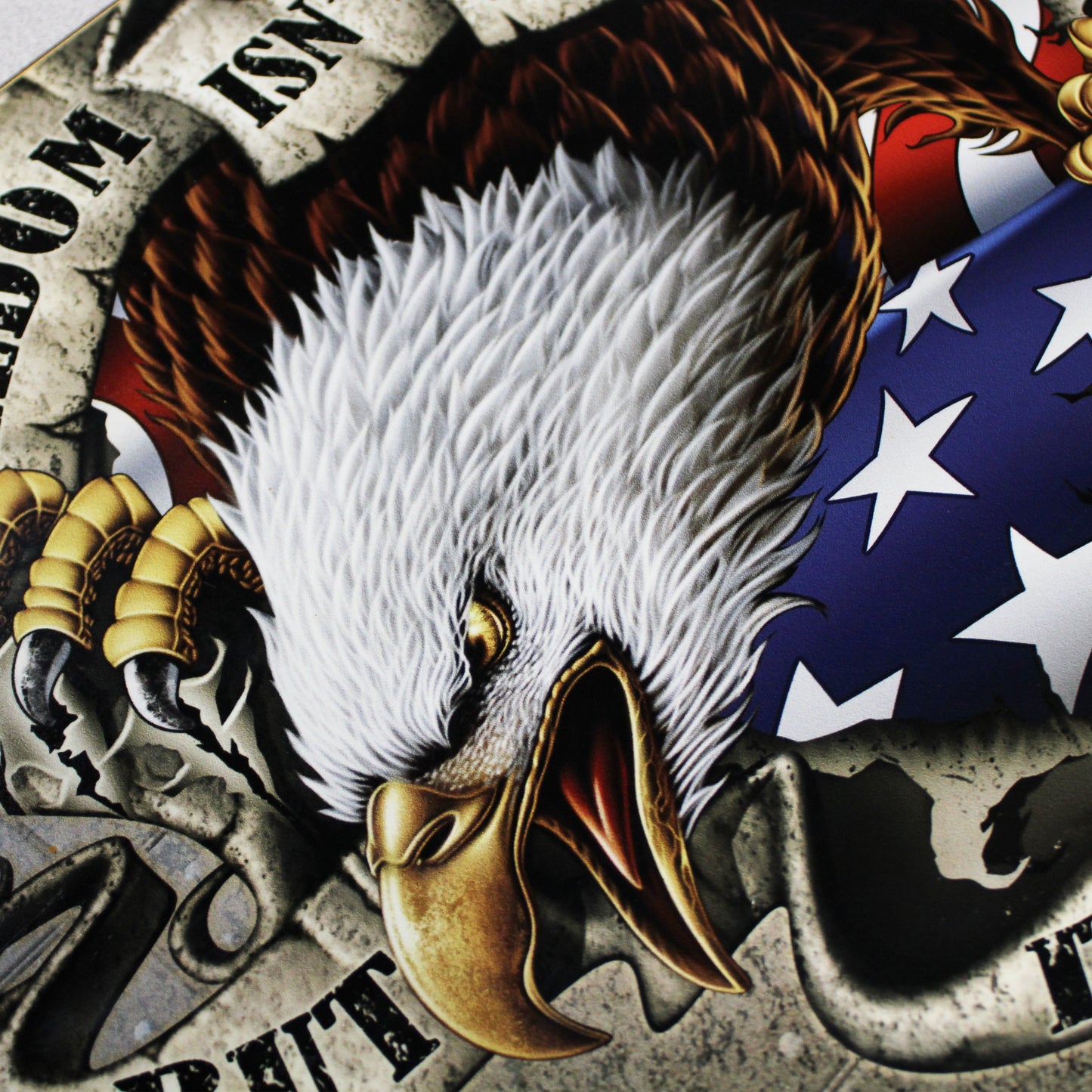 USA Eagle\ Vintage Metal Sign
