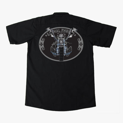 Chopper Rider Embroidered Work Shirt