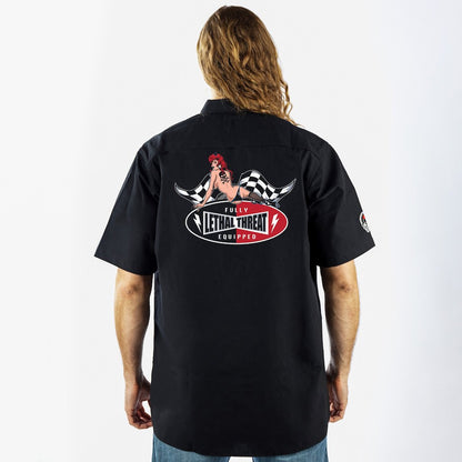 Fully Equipped Embroidered Work Shirt