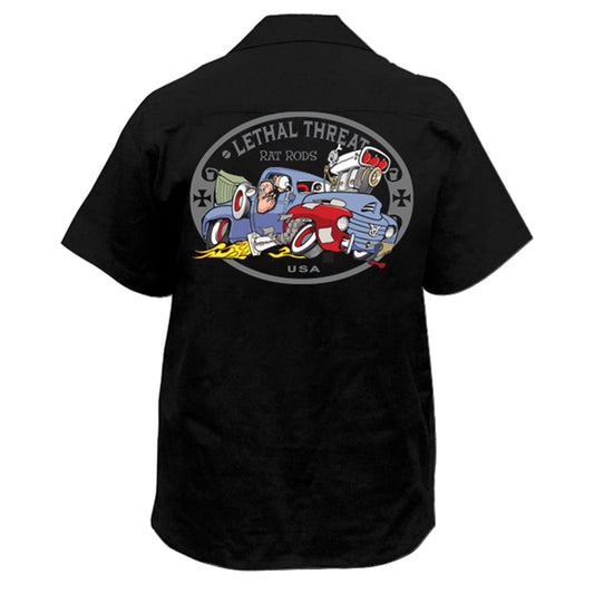 Rat Rods Blue Work Shirt