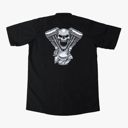 Evil Twin Engine Embroidered Work Shirt