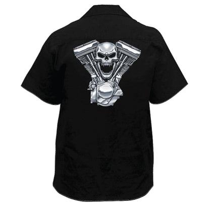 Evil Twin Engine Embroidered Work Shirt
