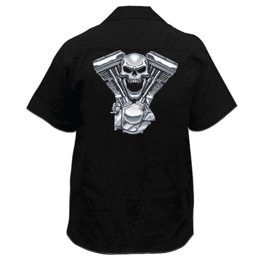 Evil Twin Engine Embroidered Work Shirt