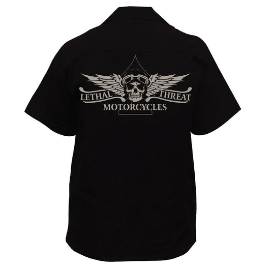 LT Motorcycles Embroidered Work Shirt