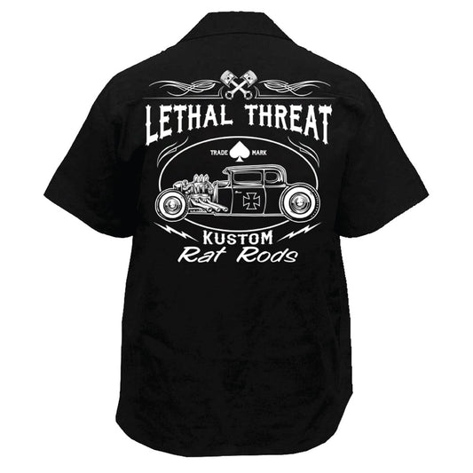 Kustom Rat Rods Embroidered Work Shirt