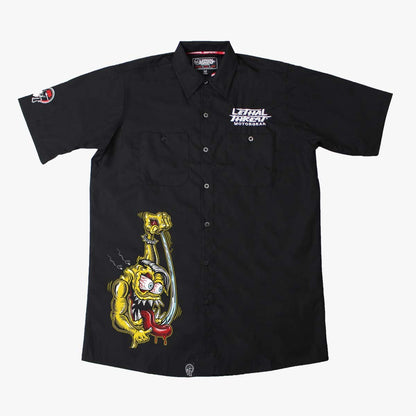 Shifter Monster Embroidered Work Shirt