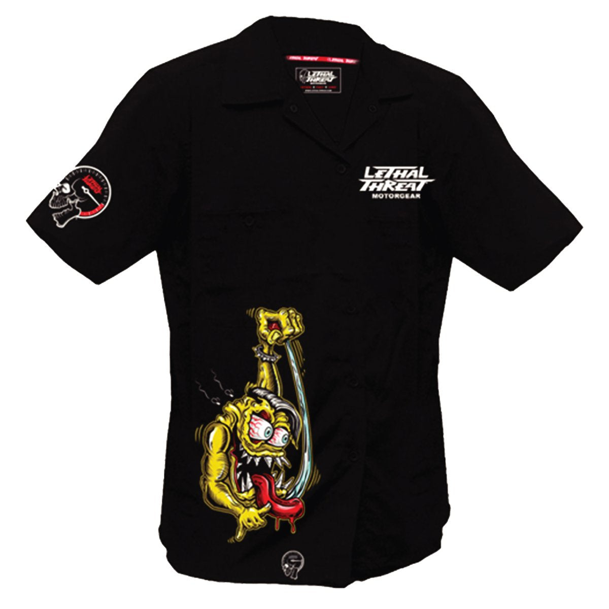 Shifter Monster Embroidered Work Shirt