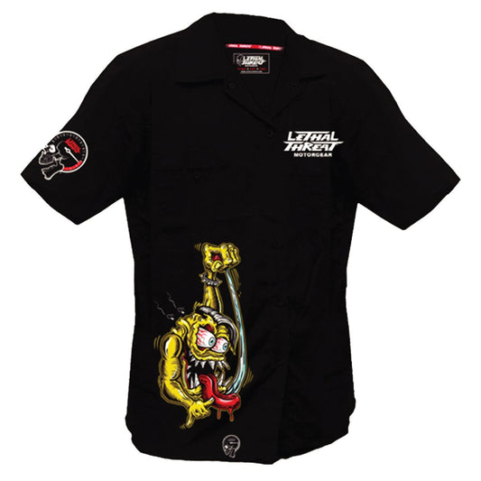 Shifter Monster Embroidered Work Shirt