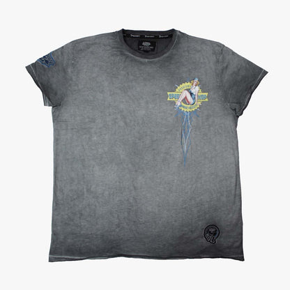 Vintage Velocity Speed Shop Pin Up Tee