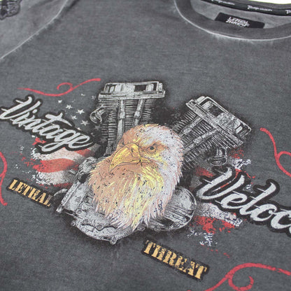 Vintage Velocity Eagle Motorcycle Tee