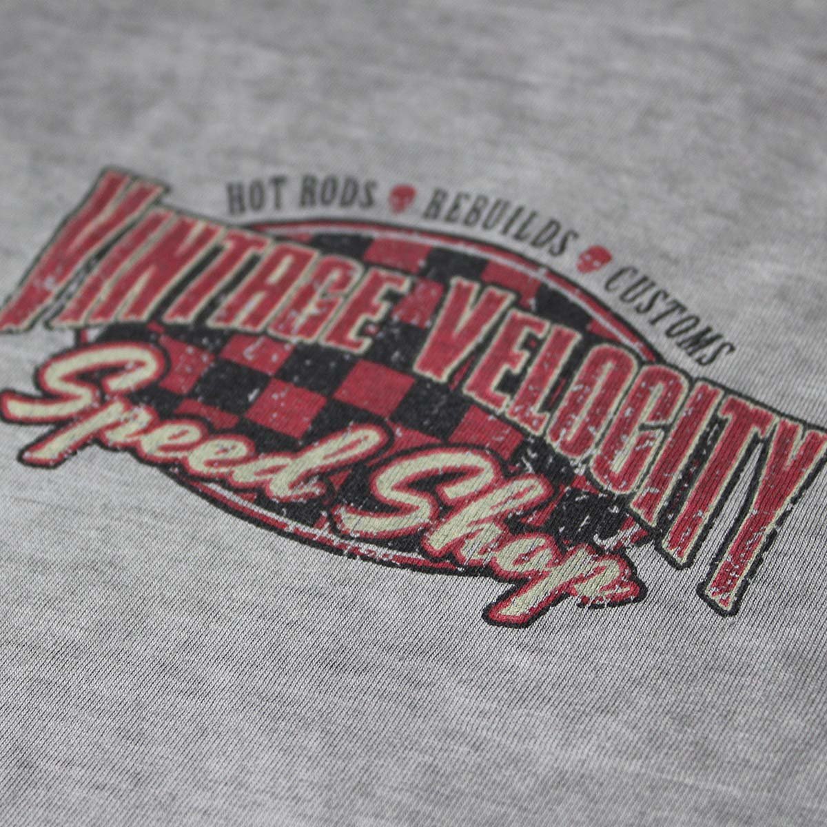 Vintage Velocity Hot Rod Speed Shop Tee