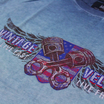 Vintage Velocity Freedom Racing USA Tee