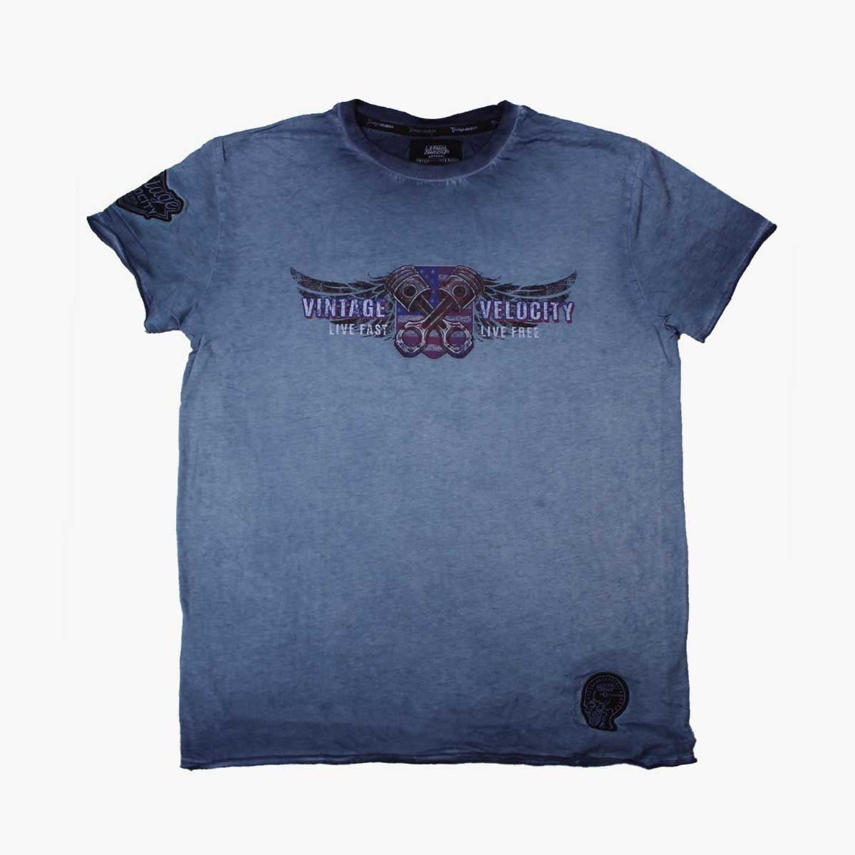 Vintage Velocity Freedom Racing USA Tee