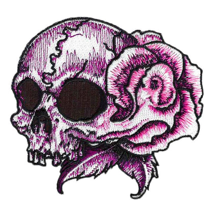 Rose Skull LT Fashion Patch