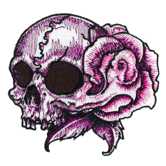 Rose Skull LT Fashion Patch