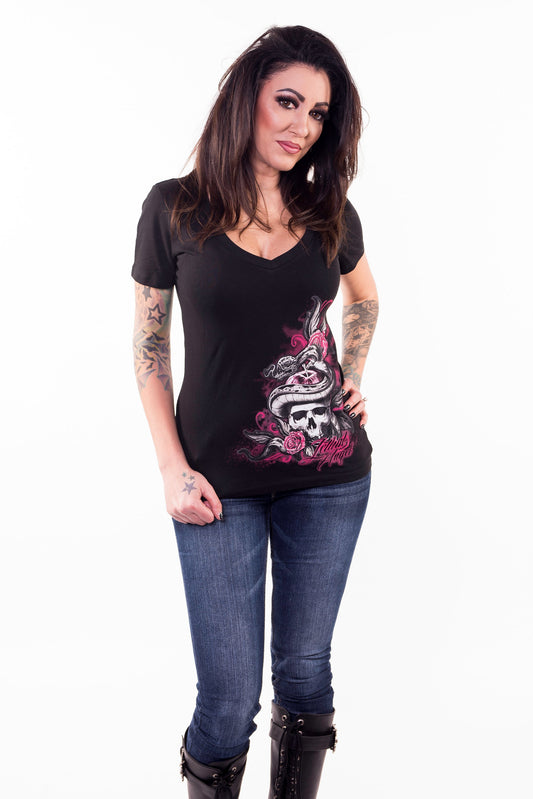 Original Sin V-Neck Tee