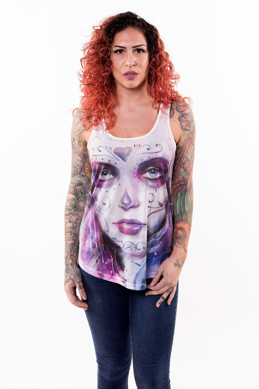 Painted Soul Razor Back Tank Top