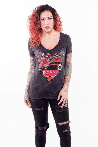 Built To Last V-Neck Tee