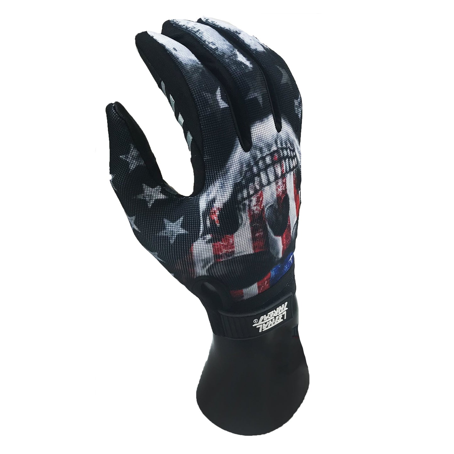 USA SKULL Hand Gloves