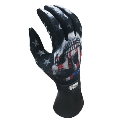 USA SKULL Hand Gloves