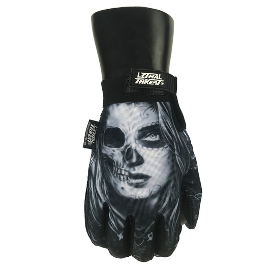 Half Skull Hand Gloves