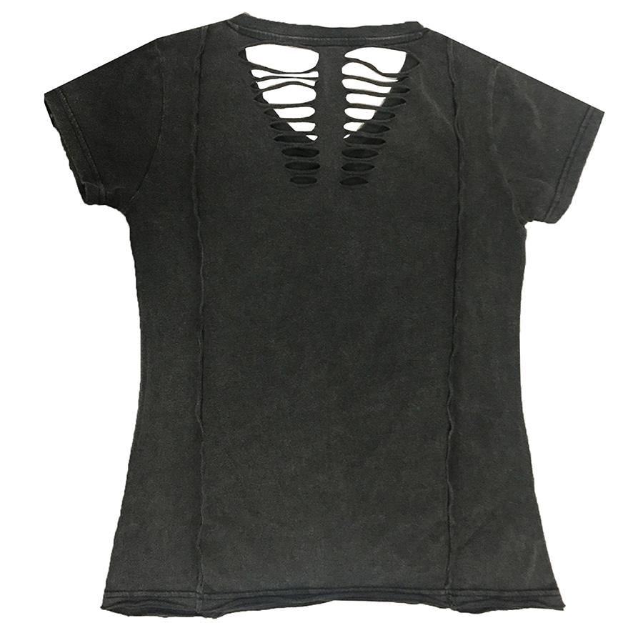 Red Dagger Skull Shirt
