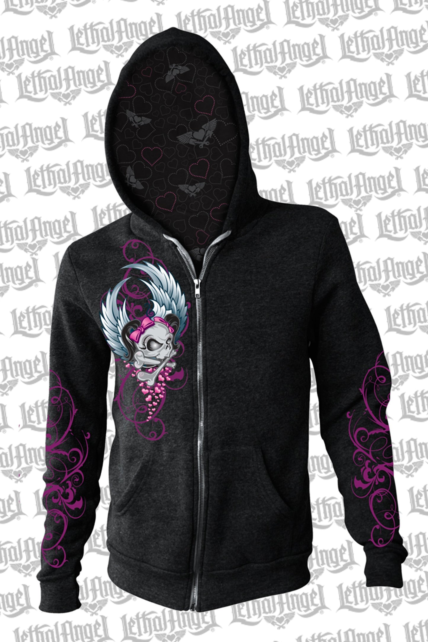 Girl Skull Hoodie