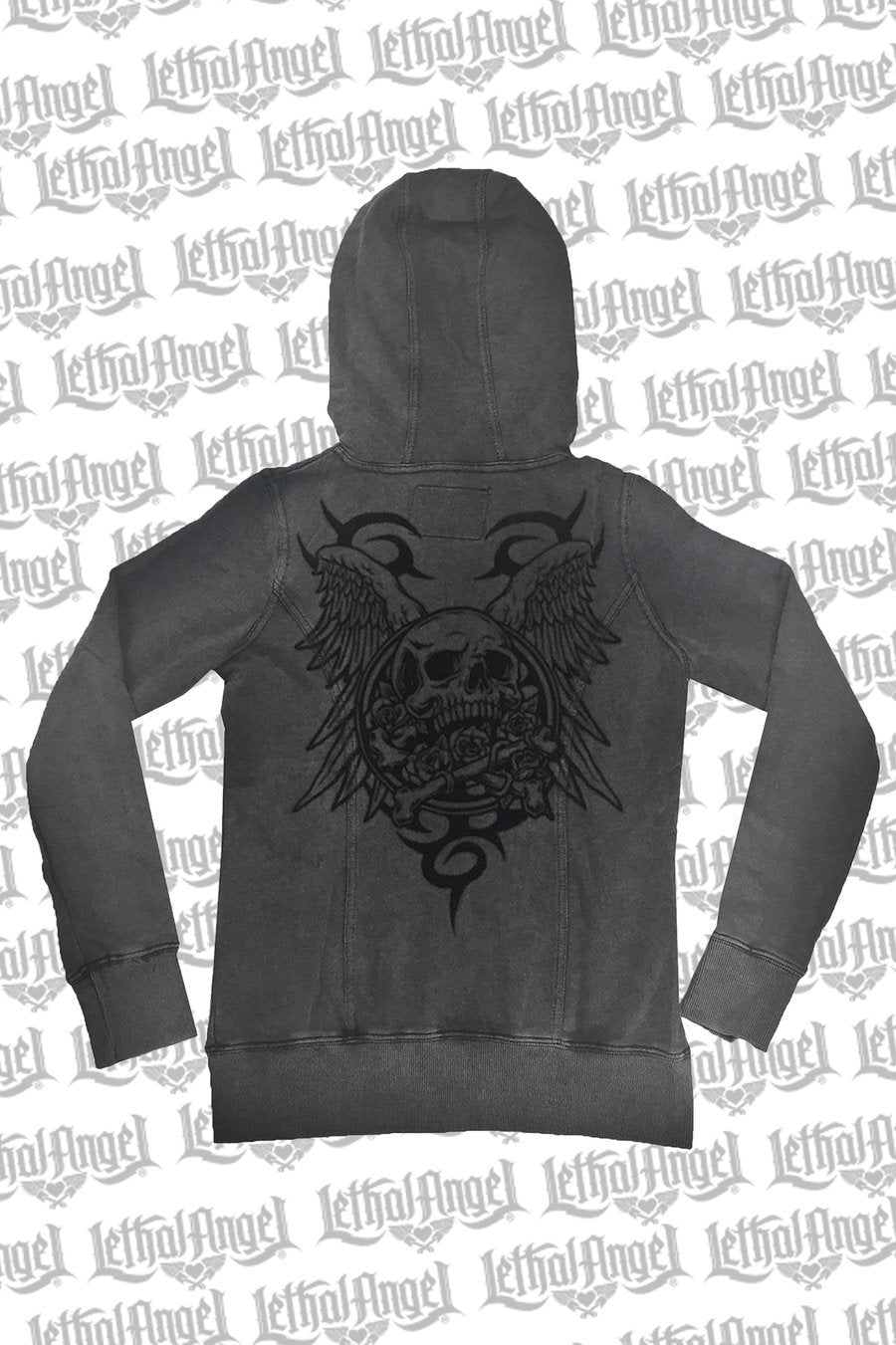 Skull N Crossbones Vintage Wash Hoodie