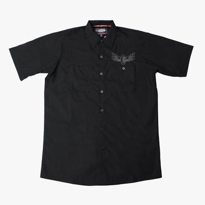 Ride Hard, Ride Free Screen Printed Workshirt