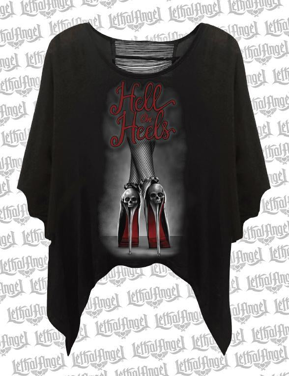 Hell on Heels Split Back Shirt