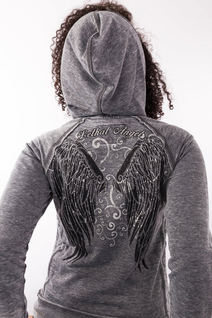 Immortal Gray Hoodie