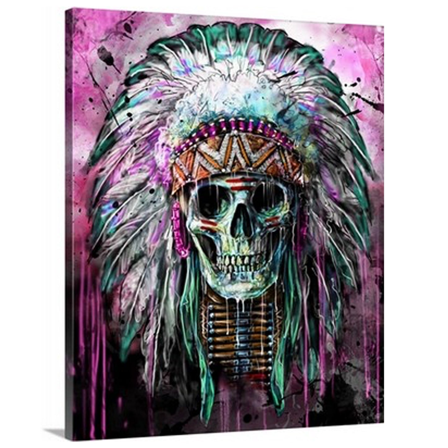 Renegade Skull Canvas