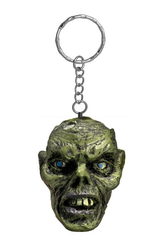 Green Zombie Key Chain