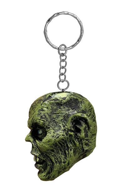 Green Zombie Key Chain