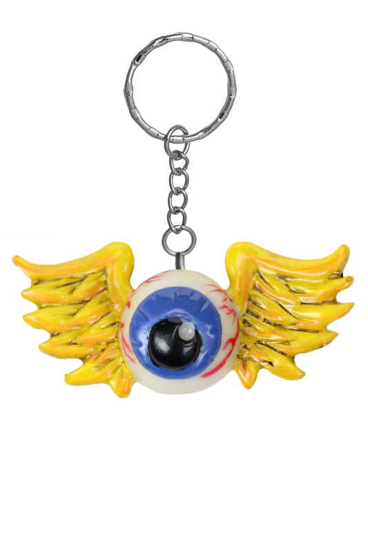 Flying Eyeball Key Chain