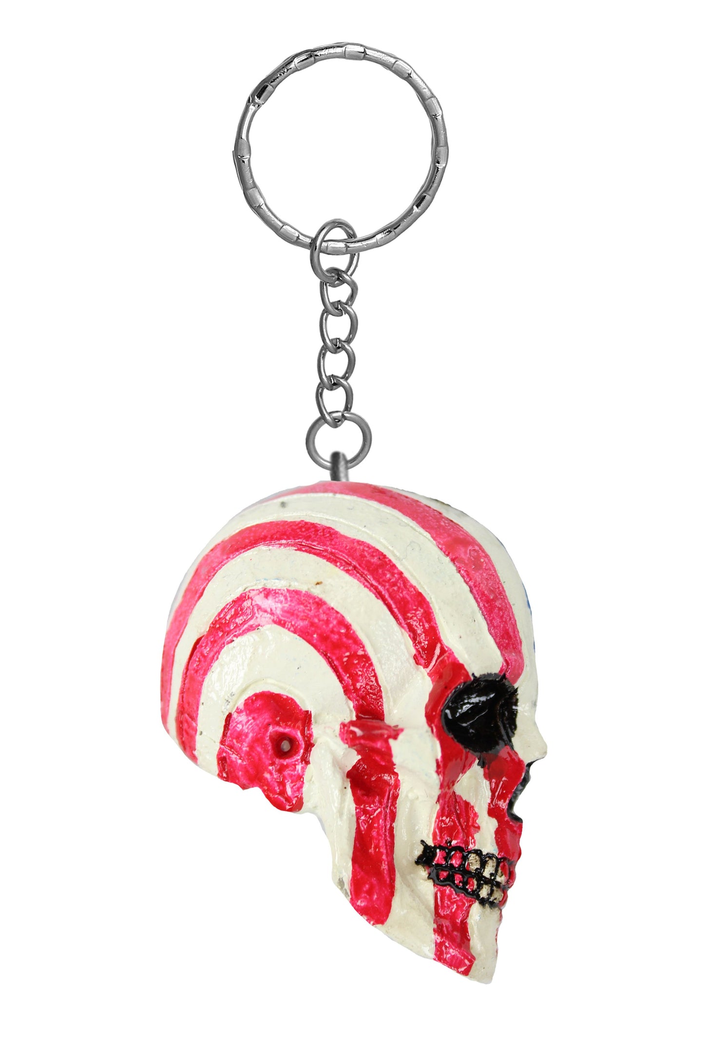 USA Skull Key Chain