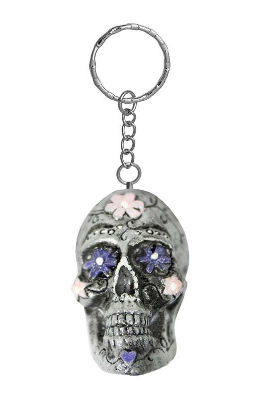 Sugar Skull Key Chain