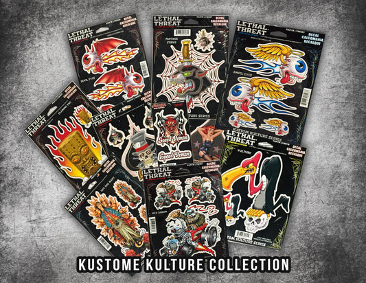 Kustom Kulture Sticker Pack