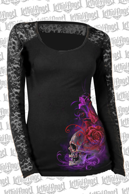 Purple Haze Lace Sleeves