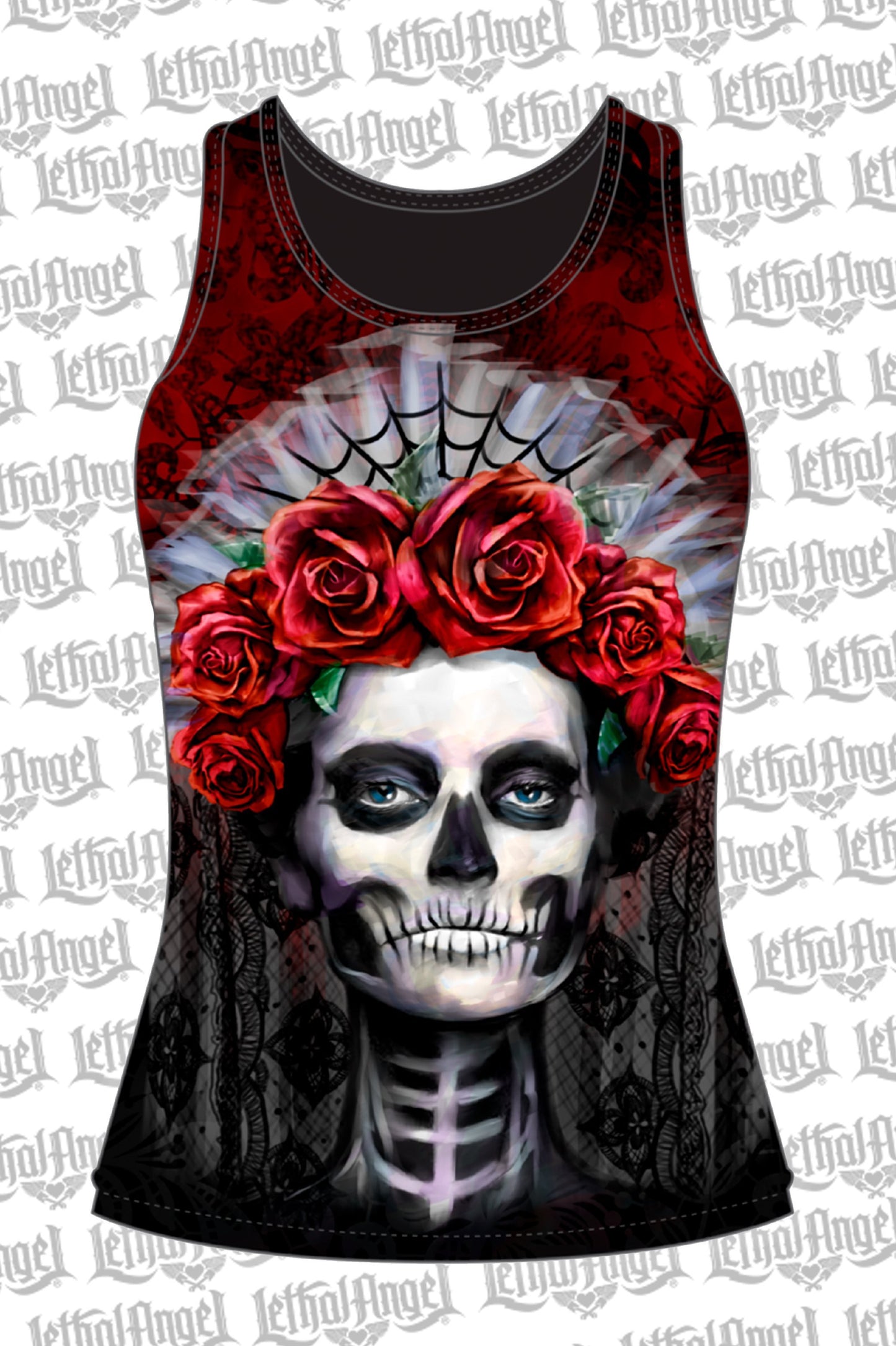 Dark Widow Razor Back Tank Top