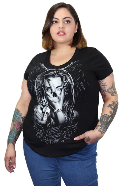 Hand of Doom V Neck Tee