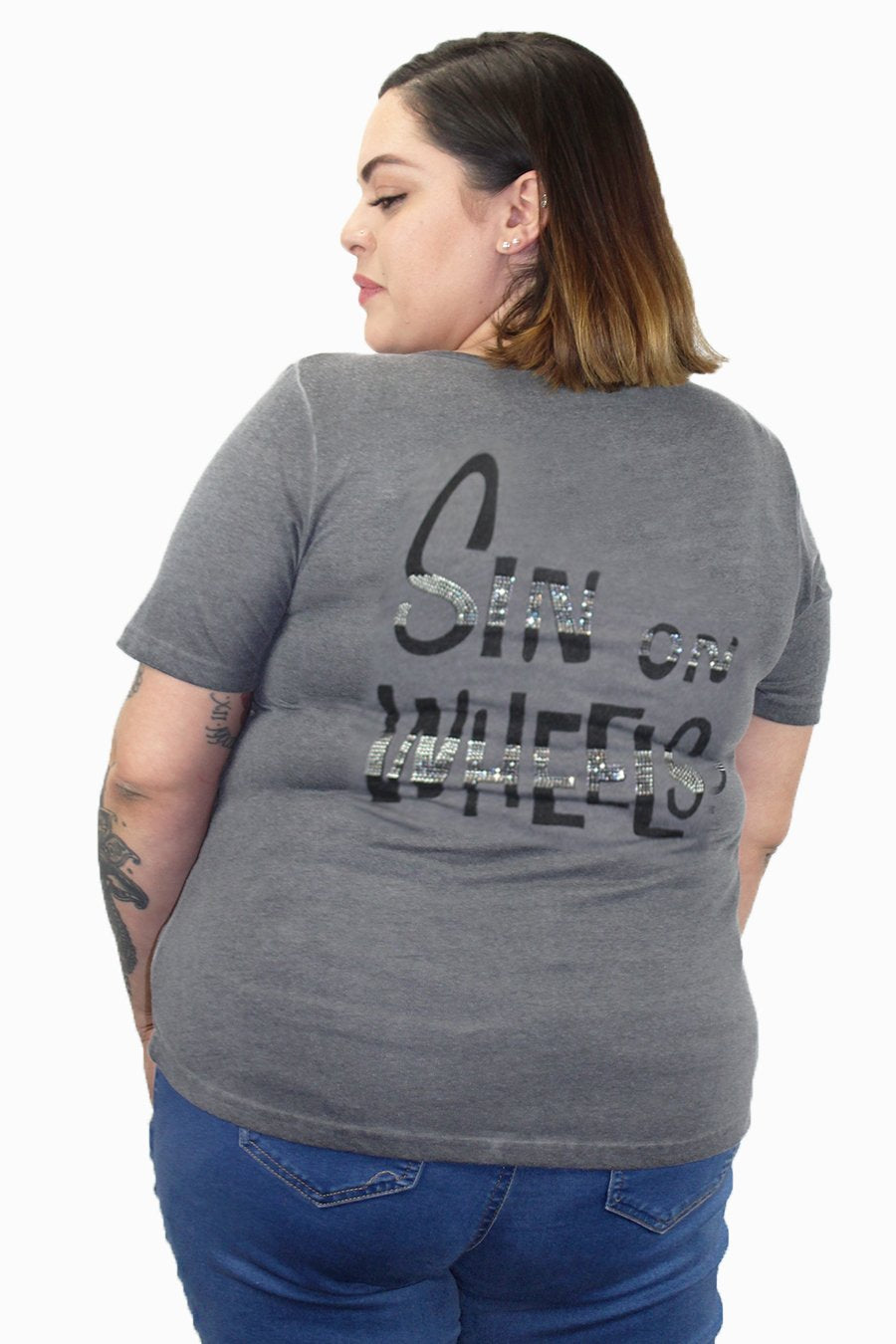 Sin on Wheels Scoop Neck Top