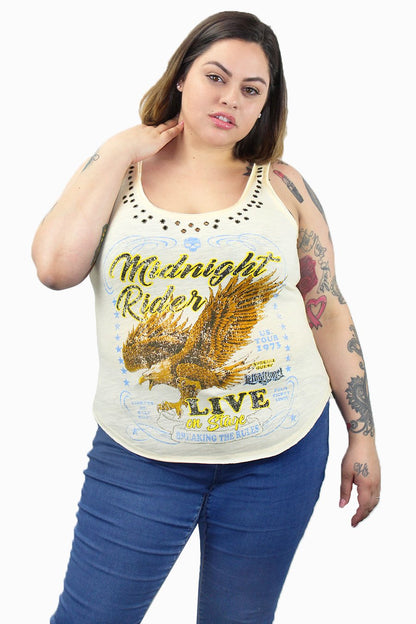 Midnight Rider Tank Top (CURVY SIZES AVAILABLE)