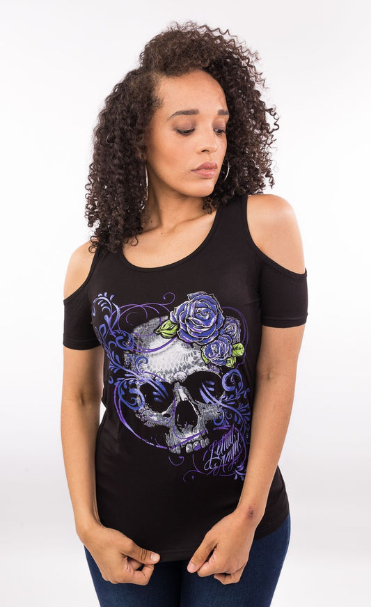Purple Skull Shirt