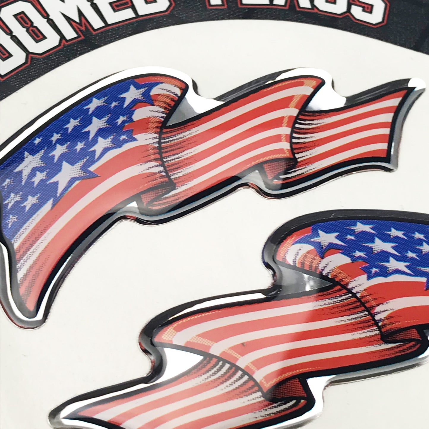 Domed Flags: U.S.A. Flags