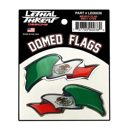 Domed Flags: Mexican Flags