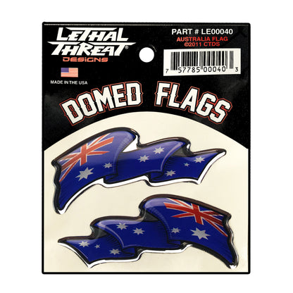 Domed Flags: Australian Flags
