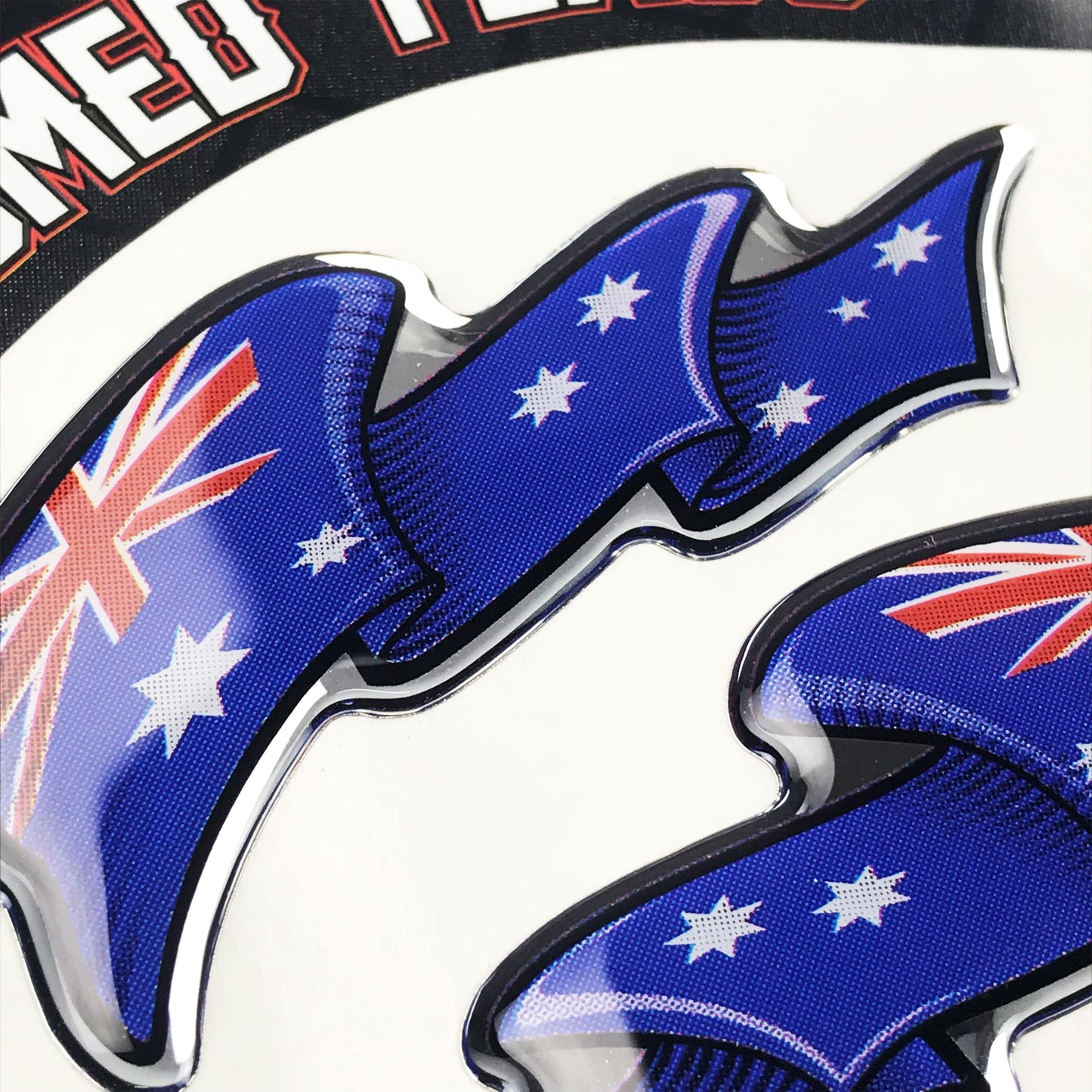 Domed Flags: Australian Flags